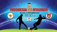 Banner Piala AFF U-18 Indonesia vs Myanmar (Trie yas)
