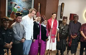 Kunjungi Lombok, Putri Mahkota Swedia Saksikan Kisah Warga Bangkit Pascagempa
