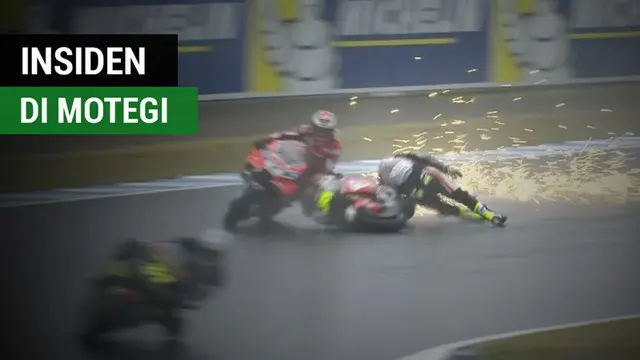 VIDEO: Insiden Maut Lorenzo-Crutchlow pada MotoGP Jepang 2017