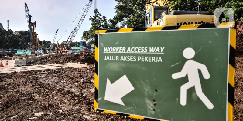 FOTO: Memantau Progres MRT Jakarta Fase 2A