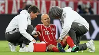 Gelandang Bayern Munchen asal Belanda, Arjen Robben. (AFP/Christof Stache)