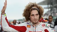 Marco Simoncelli (AFP Photo/Vincenzo Pinto)