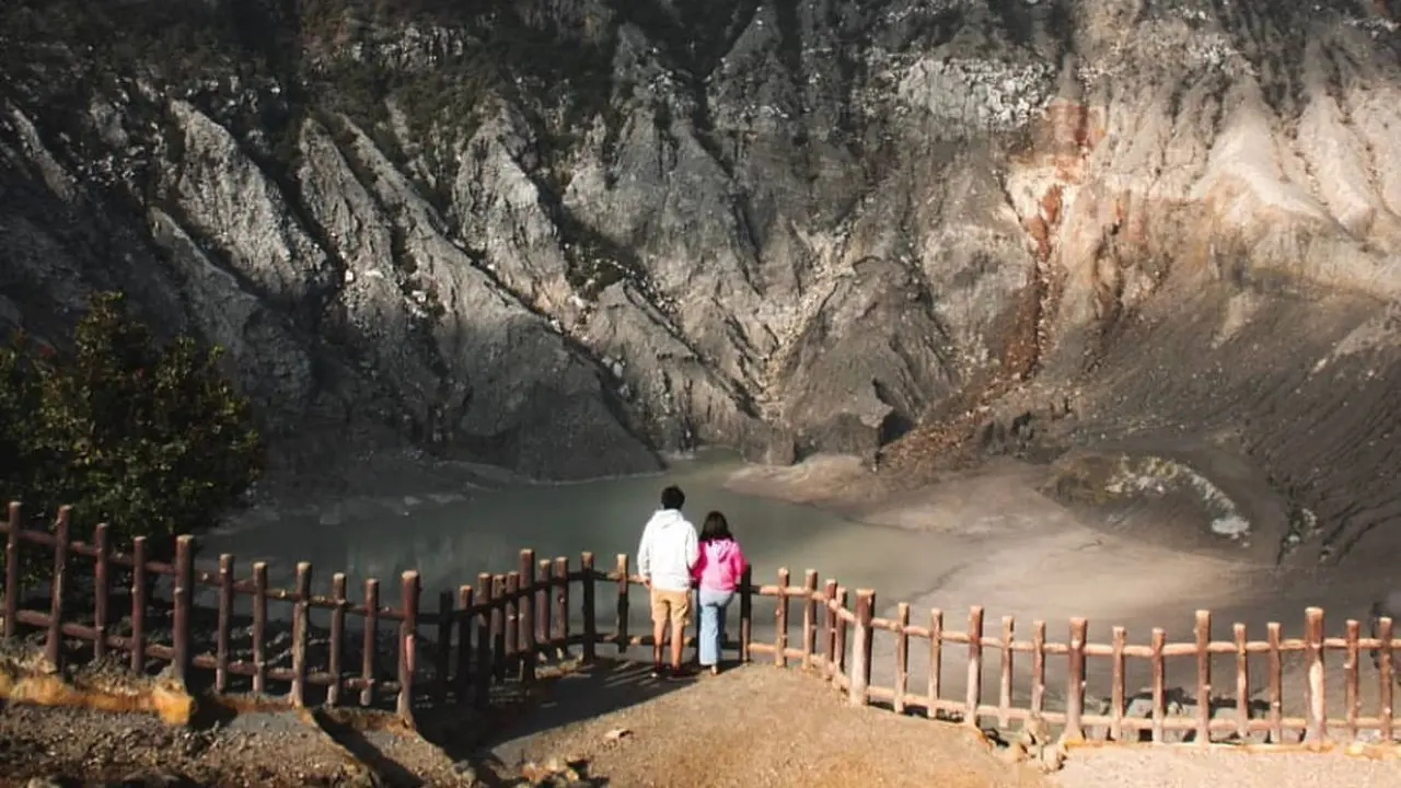 Gunung Tangkuban Parahu di Jawa Barat jadi andalan pariwisata
