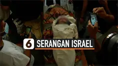 thumbnail pemakaman korban serangan israel