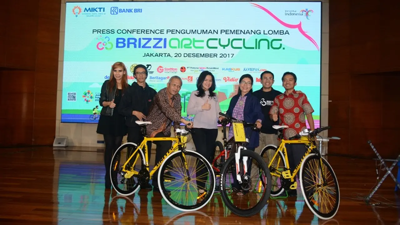 Sukses Digelar, Brizzi Artcycling 2017 Bantu Promosi Indonesia
