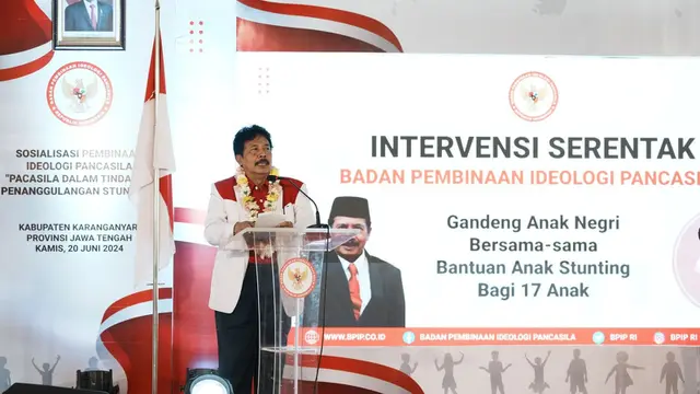 Kepala BPIP, Prof. Yudian Wahyudi di Karanganyar, Jawa Tengah (20/06) (Istimewa)