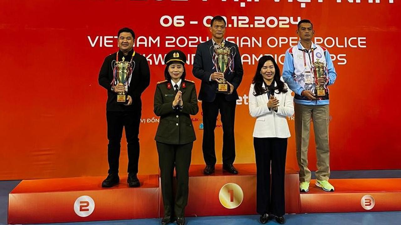 Tim Garuda Bhayangkara Presisi Juara Umum ke-2 dalam Ajang Taekwondo Polisi Terbuka di Vietnam