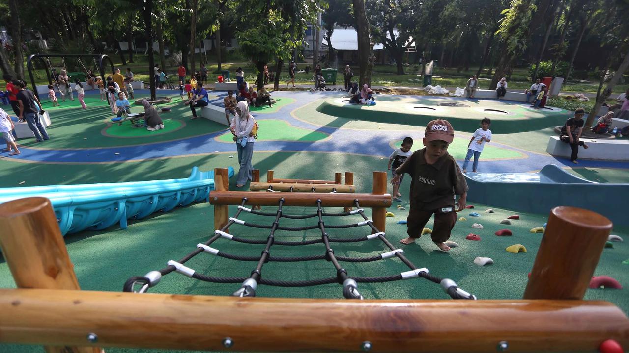 FOTO: Taman Bendera Pusaka Hadirkan Ruang Hijau Terpadu di Jakarta Selatan