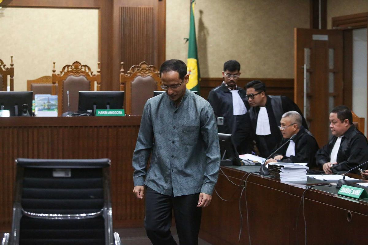 Nadiem haidiri sidang