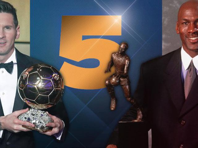 Gara Gara Angka 5 Messi Dibandingkan Dengan Michael Jordan Ragam Bola Com