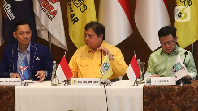 Silaturahmi Awal Tahun Delapan Partai Politik