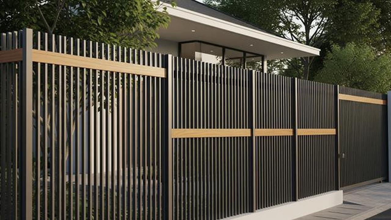 Merasa Rumah Kurang Aman? 10 Model Pagar Besi Tinggi Kombinasi Kayu Ini Bisa Dicoba