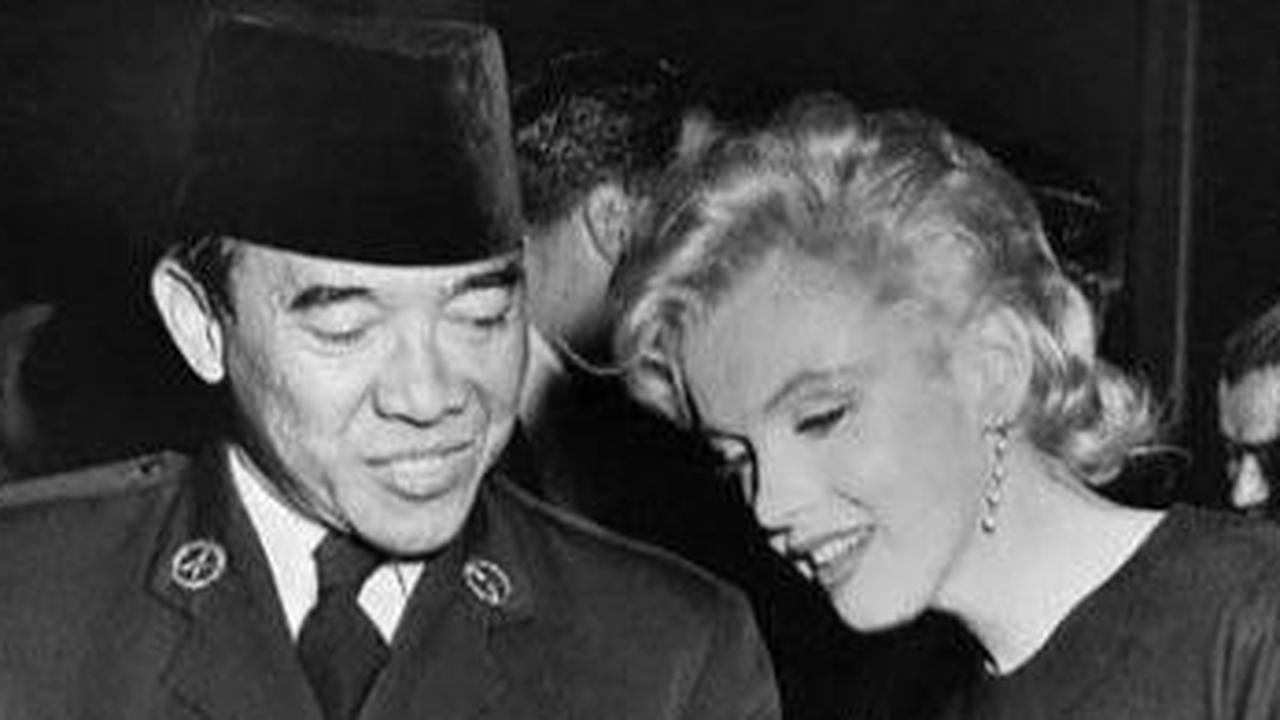 Kisah Sukarno Telat Dinner di Amerika Karena Marilyn Monroe