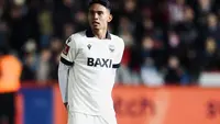 Marselino Ferdinan menjalani debut bersama Oxford United dalam laga putaran ketiga Piala FA 2024/2025 di kandang Exeter City, Sabtu (11/1/2024). Sayangnya, Oxford menyerah 1-3 dalam laga itu. (Instagram/marselinoferdinan10)