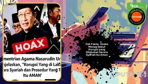Cek Fakta: Hoaks Menag Sebut Korupsi yang Dilakukan Secara Syariah itu Aman