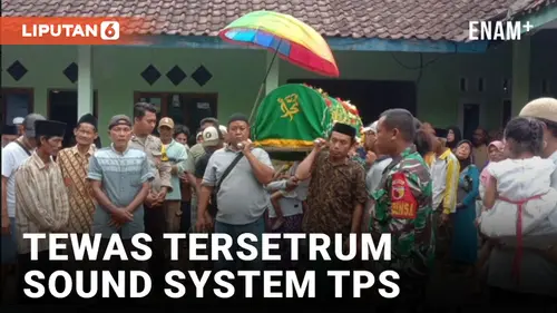 VIDEO: Innalillahi, Perangkat Desa di Jember Tewas Tersetrum Sound System TPS