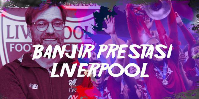 VIDEOGRAFIS: Banjir Prestasi Liverpool di Tangan Jurgen Klopp