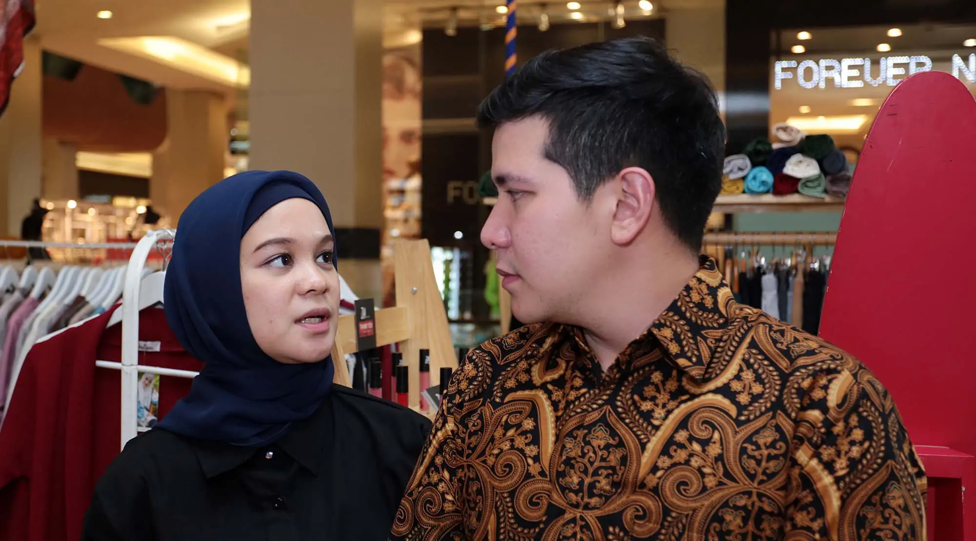 Haykal Kamil dan Tantri Namirah. (Deki Prayoga/Bintang.com)