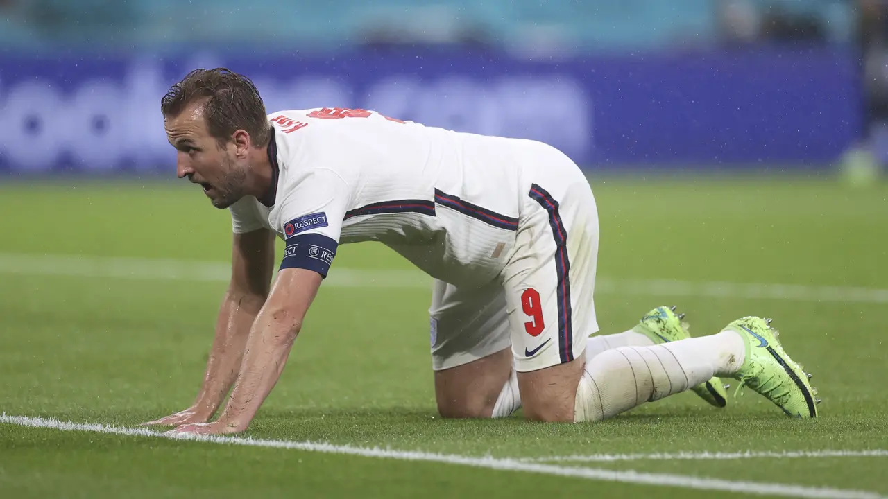 Penyerang Timnas Inggris, Harry Kane.