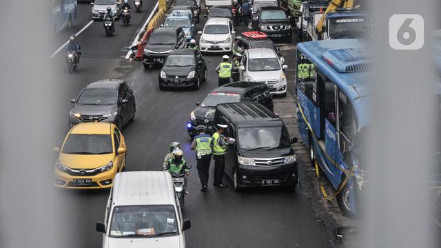 Pemberlakuan Sanksi Tilang Pelanggar Ganjil Genap