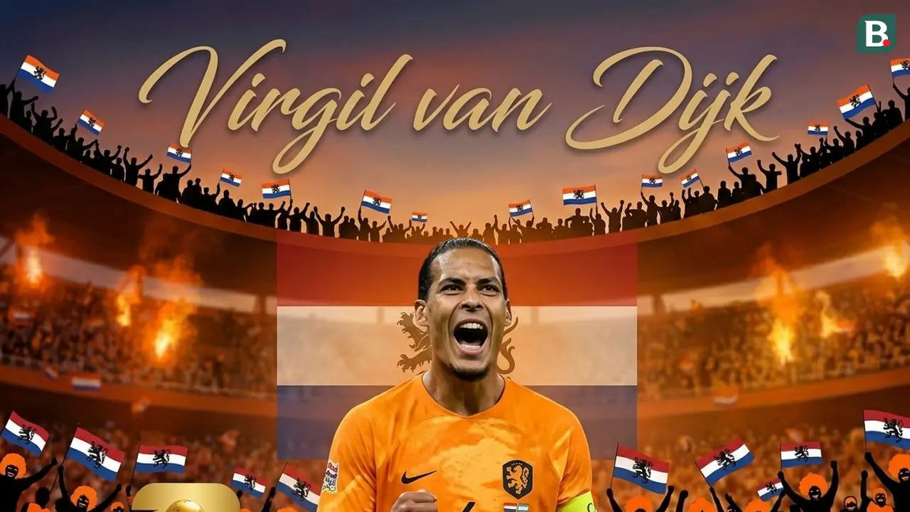 Ilustrasi Virgil van Dijk di Timnas Belanda. (Bola.com/AFP/Gemini)