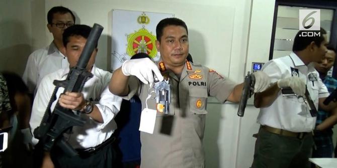 VIDEO: Tangkap Bandar Narkoba, Polisi Sita Puluhan Airsoft Gun