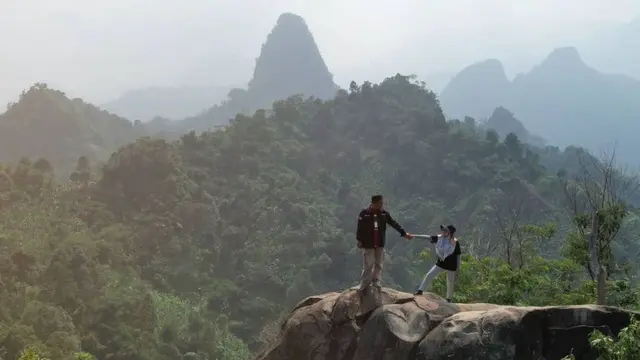 Gunung Kanaga di Bogor, pendakian hanya sekitar satu jam