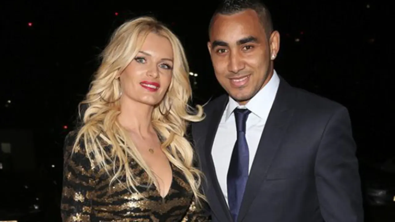 Gelandang Prancis, Dimitri Payet dan istrinya, Ludivine