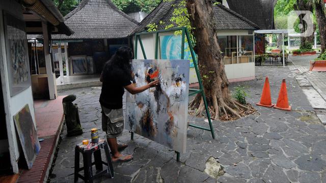 Seniman Pasar Seni Ancol Mulai Menggeliat