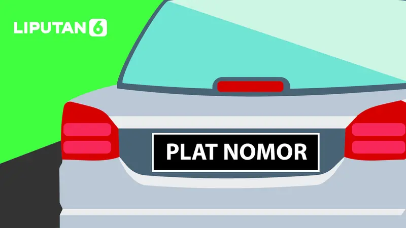 Ilustrasi Plat Nomor