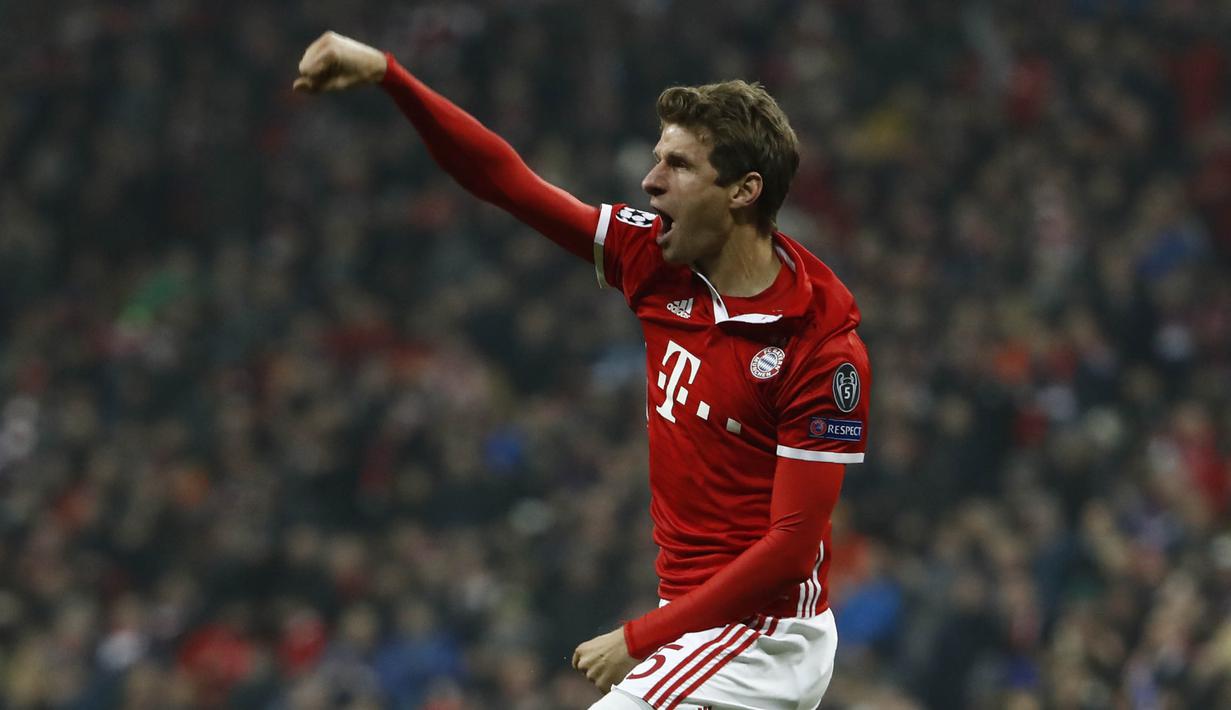 7. Thomas Mueller (Bayern Munich) -10 Assist. (AFP/Odd Andersen)