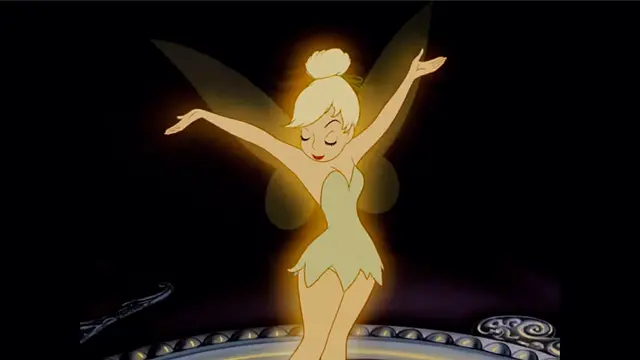 Sosok Tinker Bell dalam film animasi. (Youtube: https://youtu.be/KGe7HGyeEMA)
