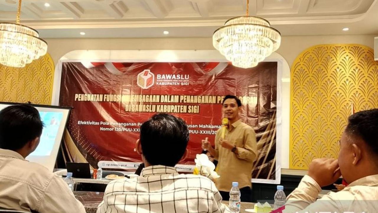 Bawaslu Sigi Perkuat Kelembagaan Tangani Pelanggaran Pemilu dan Pilkada Pascaputusan MK