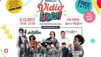 Brizzi Vidio Fair 2017 ini gratis, tanpa dipungut biaya