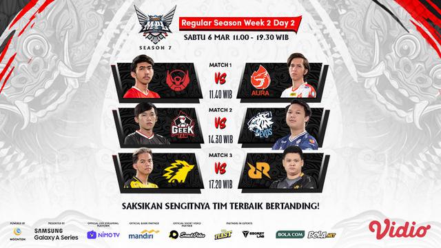 Jangan Sampai Terlewatkan Live Streaming Mpl Season 7 Pekan Kedua Di Vidio Besok Ada Duel Sengit Rrq Hoshi Dan Onic Esports Bola Liputan6 