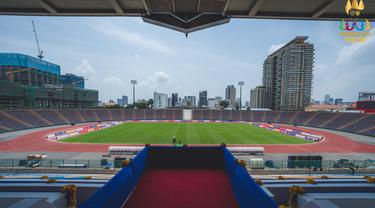 Olympic Stadium, Phnom Penh, Kamboja, yang menjadi venue Grup A SEA Games 2023 sekaligus kandang Timnas Indonesia U-22.