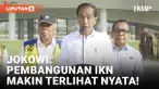 Jokowi Banggakan Progres IKN Saat Resmikan Plaza Seremoni Sumbu Kebangsaan