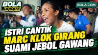 Momen Istri Cantik Marc Klok Persib Tersorot, Bahagia Saat Sang Suami Sukses Jebol Gawang Dewa