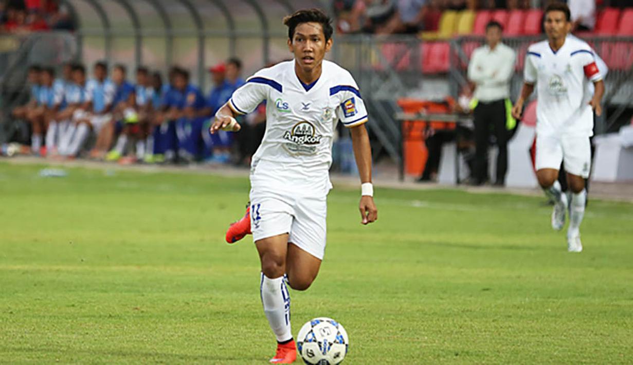 Chan Vathanaka, mencetak 35 gol dalam satu musim di Liga Kamboja membuatnya jadi incaran untuk bermain di J-League. (Malaysia.footballchannelasia.com)