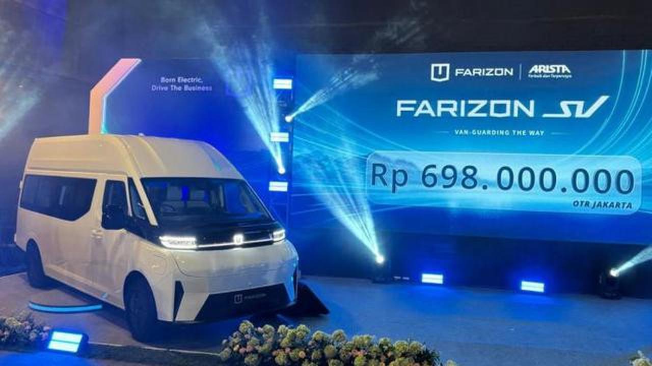Mobil Niaga Listrik Farizon Debut di Indonesia, Harga Mulai Rp 698 Juta