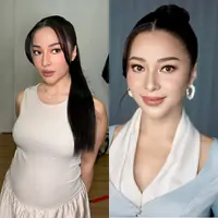 Nikita Willy yang belum lama ini mengumumkan kehamilan keduanya, berbagi potret tampilannya saat dipulas dengan full makeup. [@danybarca].