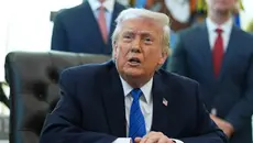 Trump Klaim Jadi Presiden AS Terhebat, Kalahkan Washington dan Lincoln