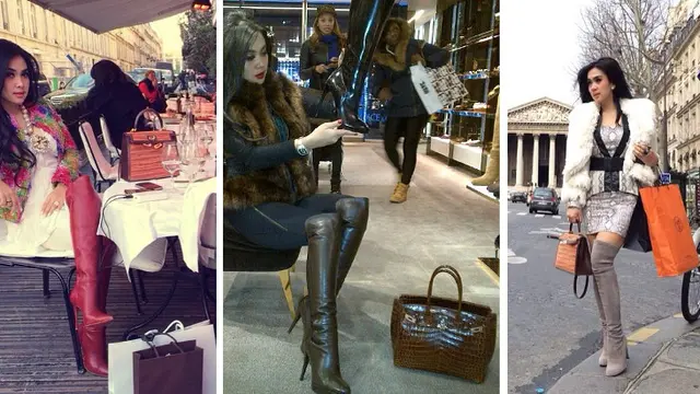 Syahrini Knee-High Boot