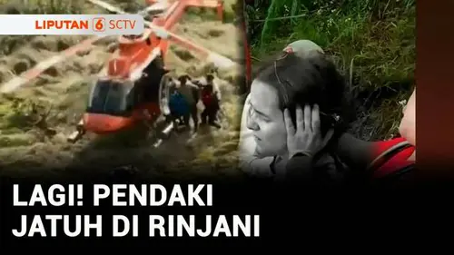  Pendaki Wanita Asal Belanda Terjatuh di Rinjani, Berhasil Dievakuasi