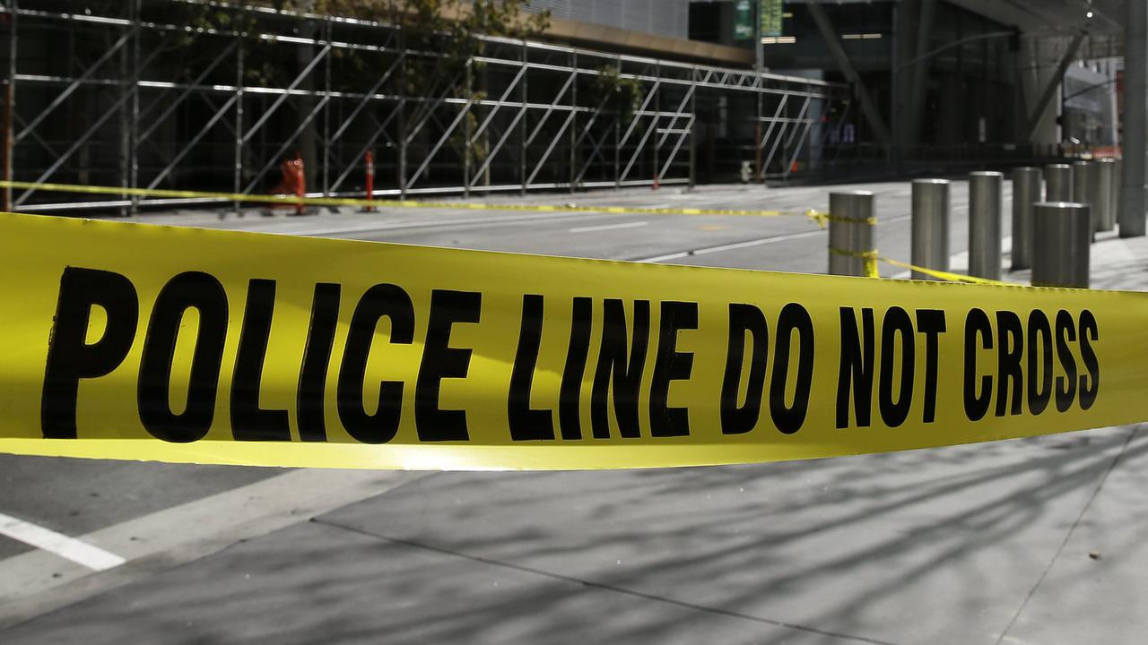 Ilustrasi garis polisi (AP/Eric Risberg)