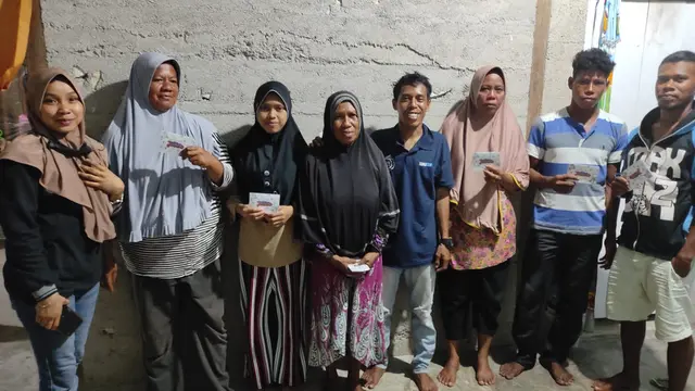 Penyaluran Bansos BRI