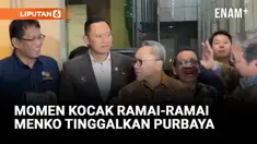 Menteri Keuangan (Menkeu) Purbaya Yudhi Sadewa menghadiri rapat dewan pengawas Danantara. Rapat tersebut turut dihadiri oleh Menteri Koordinator Bidang Perekonomian Airlangga Hartarto.