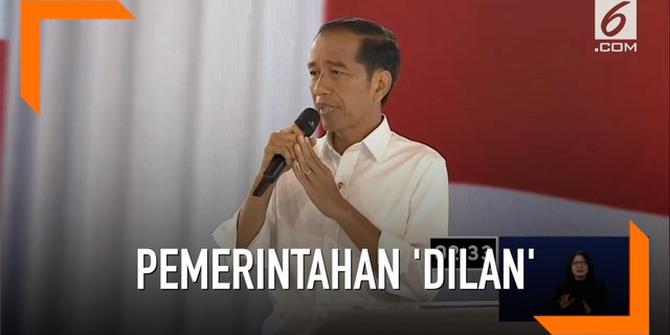 VIDEO: Jokowi Akan Populerkan Pemerintahan 'Dilan'