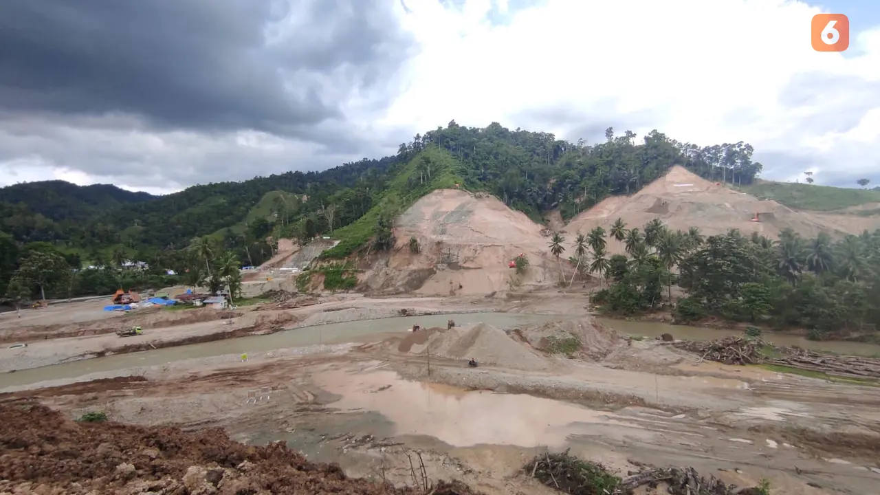 Pembangunan Proyek Strategis Nasional (PSN), Waduk Bulango Ulu yang dinilai sangat berdampak pada lingkungan dan sosial masyarakat (Arfandi/Liputan6.com)