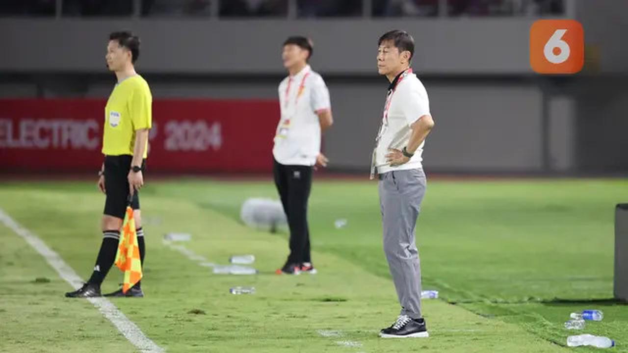 Shin Tae-yong Kritik Marselino Ferdinan yang Kena Kartu Merah saat Timnas Indonesia Diimbangi Laos: Ini Penampilan Terburuknya